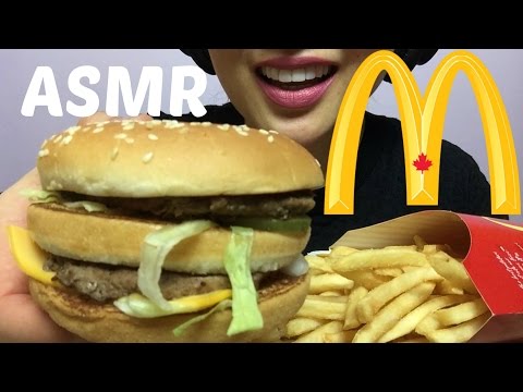ASMR McDonald's BIG MAC (NO TALKING EATING SOUNDS) | SAS-ASMR
