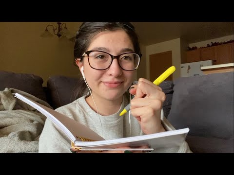 ASMR Sketching Your Face Roleplay