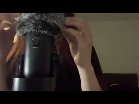 ASMR | Mic Scratching With Fluffy Cover