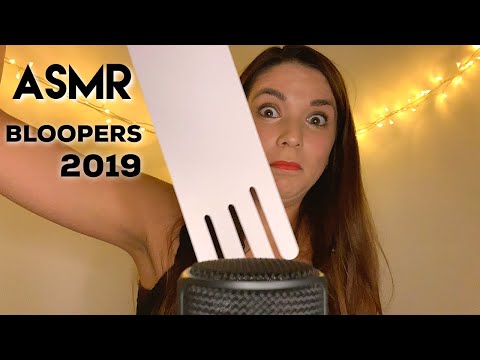 ASMR ❥ BLOOPERS 2019 - ASMR Moments Which Should Not Happen in 2020