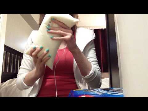 [ASMR] Cookies and Milk - Eating, Drinking, Tapping, and Liquid Noises