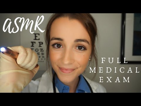 ASMR Roleplay | Full Medical Exam (Whispered)