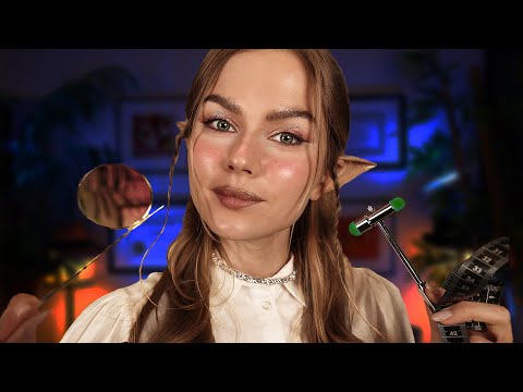 ASMR Medical Examination & Measuring by Cute Elves (Eye Exam, Measuring You, Ear Exam)