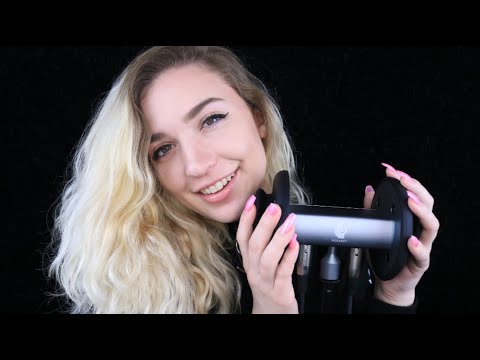 NEW MIC! HeadRec Test! whispers & tapping sounds ASMR