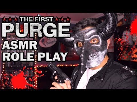 [ASMR] The First Purge Role Play!