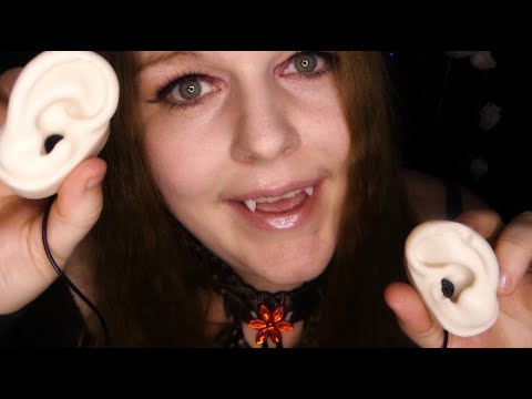 ASMR Vampire Gives You Ear Attention For Sleep & Tingles.