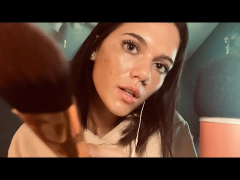 ASMR Doing Your Makeup | Personal Attention