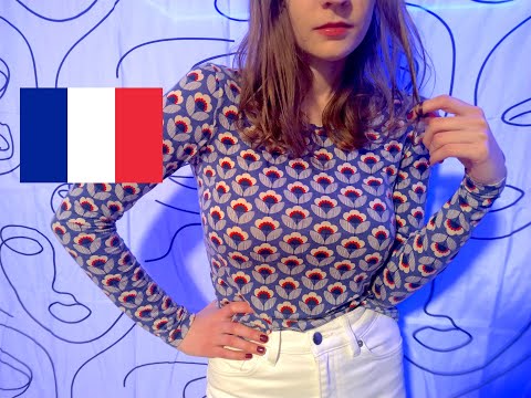 Russian Trying To Pronounce French Words [ASMR] (Gentle whispering, soft spoken, hand movements)