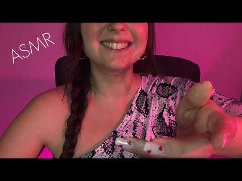 ASMR - FACE REVEAL + Fast Hand Sounds & Hand Movements - No talking