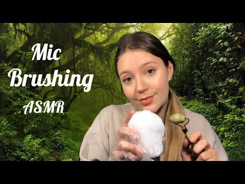 ASMR Mic Brushing 🌟 Scratching, Soft Sounds and Crinkles