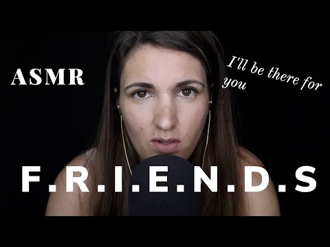 ASMR WHISPERED FACTS about FRIENDS (CLOSE-UP whispers)