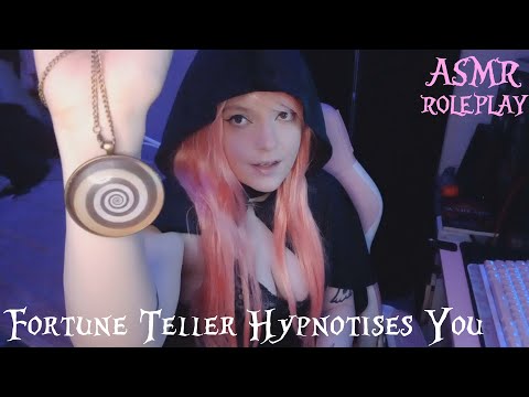 ASMR Roleplay | Fortune Teller Hypnotises You (pendulum & tarot reading)