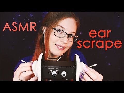 Intense ASMR Deep Ear Cleaning - Metal Ear Scraping, Cotton Buds, Breathing - No Talking