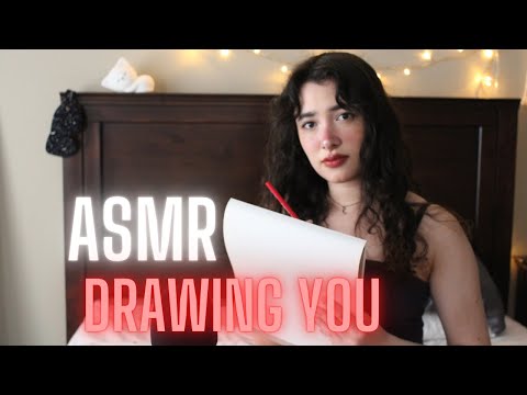 ASMR ✏️ drawing a portrait of you
