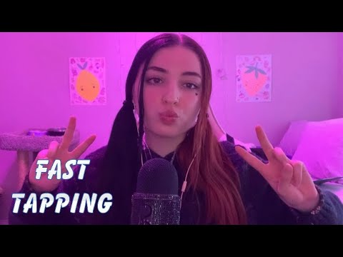 ASMR | Super Relaxing Fast & Aggressive Tapping ♡