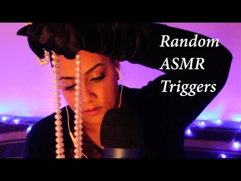 ASMR random triggers for lots of tingles