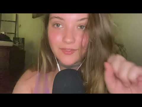 asmr ☆ spontaneous, Fast, Chaotic- spit painting, mic triggers, mouth sounds, etc.