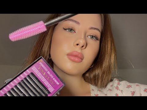 ASMR | Doing Your Eyelashes 🤍 Personal attention | whispering