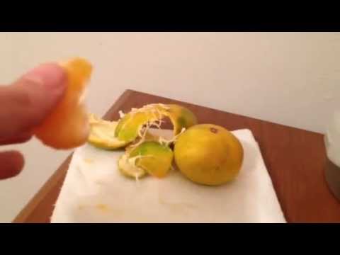 ASMR Sounds: Peeling and Eating Satsumas