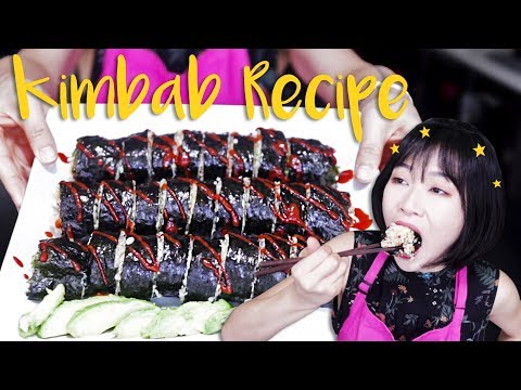 How I Made Tuna Kimbab 맛있는 참치 김밥 만들기