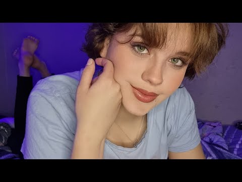 ASMR | Reading a Magazine and Blowing Fluffy Clouds💭🩵