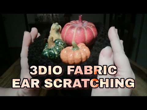 ASMR 🎧 3Dio Fabric Ear Scratching (No Talking)