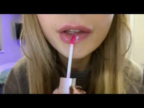 ASMR | Inaudible Whisper Ramble about my Fav Lip products (Tapping) 💄