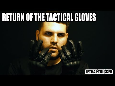 ASMR RETURN OF THE TACTICAL GLOVES : Leather Glove Sounds