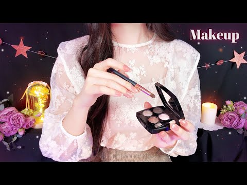 ASMR Doing Your Makeup Sound✨ (No Talking, Personal Attention)