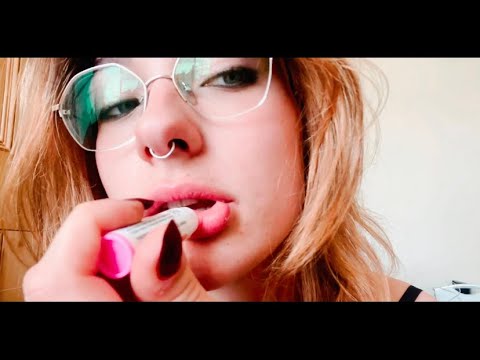 INTENSE tongue-in-ear flutters lens licking & teeth tapping ASMR 👅