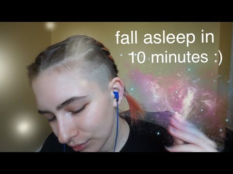 ASMR no talking - Tingly unintelligible whispers and finger fluttering!