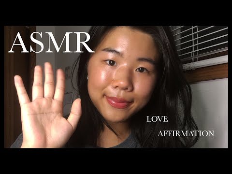 ASMR | AFFIRMATION & HAND MOVEMENT 💞