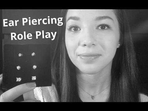 ASMR - Ear Piercing Role Play
