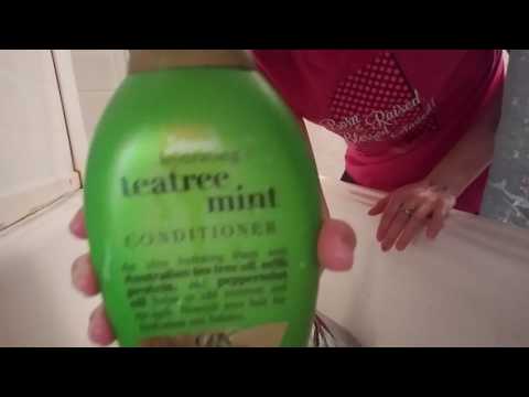 ASMR ~ Washing My Hair ~ Drying My Hair ~ Mostly Quite ~ Some Mild Sounds
