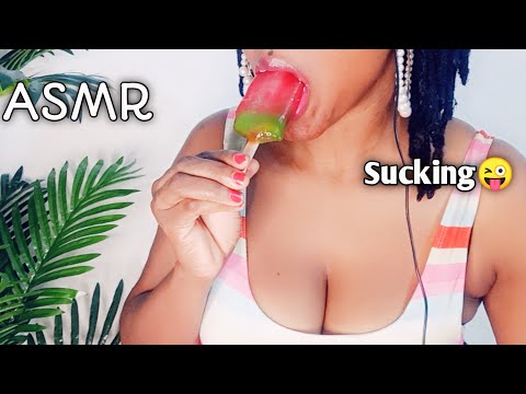 ASMR - EATING AND SUCKING POPSICLES | EATING SOUNDS |[Mouth Sounds No talking]
