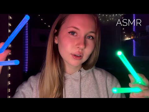 ASMR~Tingly Stress Plucking and Face Tracing For Sleep (fast and slow mouth sounds)✨