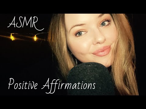 ASMR | Positive Affirmations | (whispering & soft speaking)