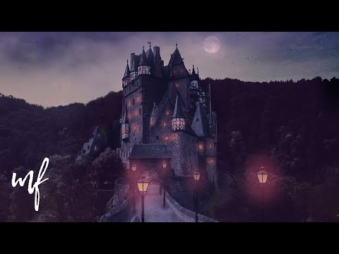 Medieval Castle Path ASMR Ambience (horses, merchants and the night forest)