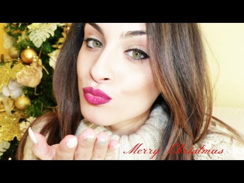 Fast ASMR Wish a Merry Christmas and Happy New Year - thanks to 2k Sub !