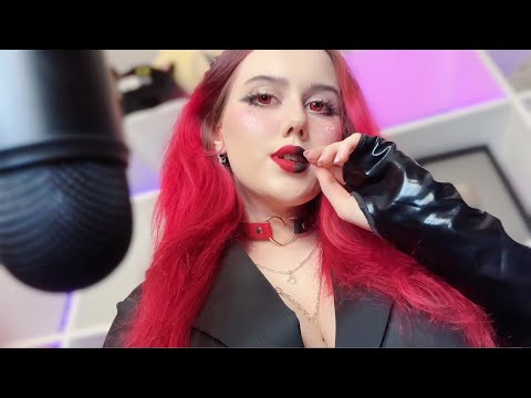 ASMR E-Girl Is Your Girlfriend 🖤 Laying on lap, sweet words for stress removal 💤
