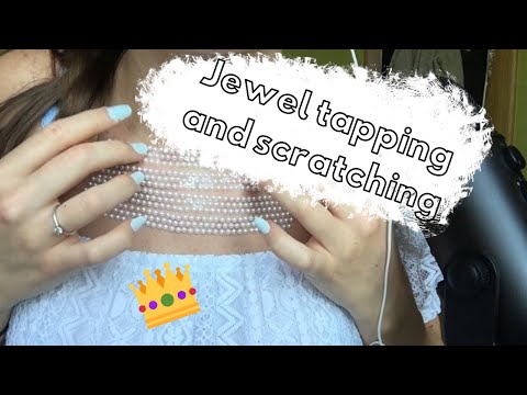 ASMR - TAPPING and SCRATCHIGN on JEWELS🤩💍👑