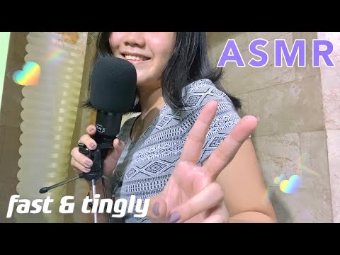 ASMR | ULTIMATE FAST TRIGGERS | haircut, "ts & tsh" mouth sounds, hand sounds | leiSMR [custom]