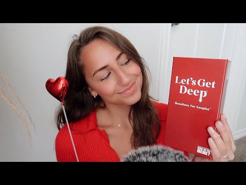 ASMR Red Triggers (lots of good tapping and scratching) 🍓💋