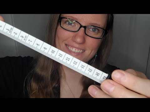 [ASMR] Tailor Measuring You Roleplay (writing, page turning, scissor sounds)