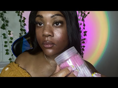 ASMR | Spoolie Nibbling + Mouth Sounds *Layered Sounds*