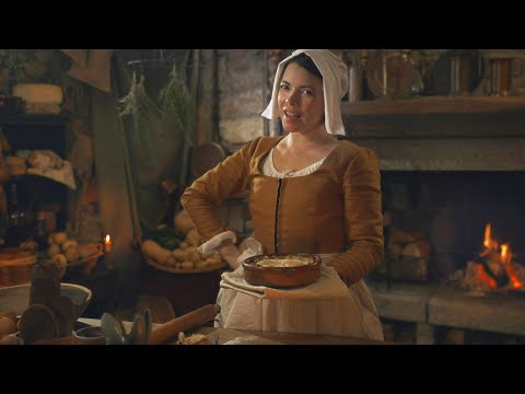 The Cook and the Kitchen Hand, 1663 | ASMR Roleplay (wood-fire cooking, a bit of personal attention)