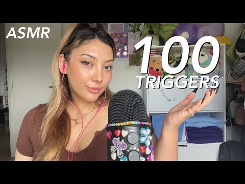 ASMR 100 triggers 💖