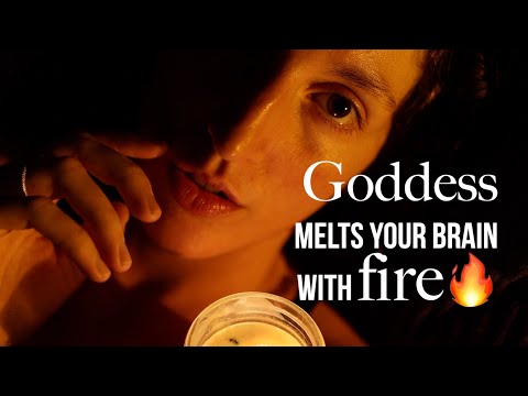[ASMR] Goddess MELTS YOUR BRAIN WITH FIRE🔥 +her soft spoken voice😏role play, divine feminine energy🔥