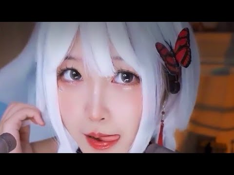 Mouth Sounds & Ear Cleaning ASMR 口腔音舔耳 ❤️