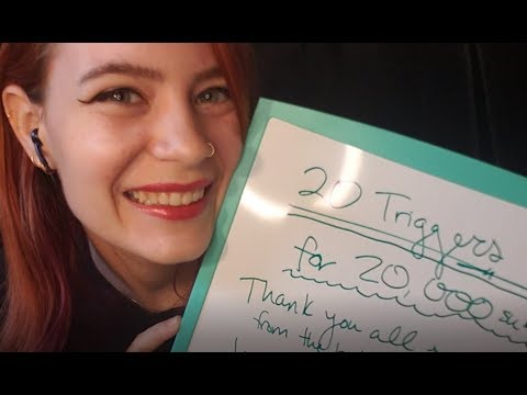 ASMR 20K Special | 20 Triggers with Zoom Recorder | Thank You All!!!